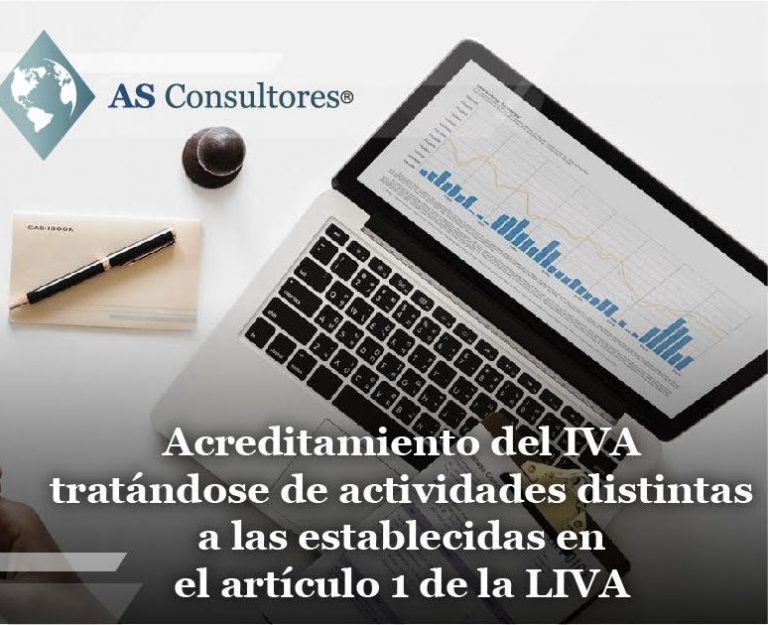 Acreditamiento del IVA tratándose de actividades distintas a las